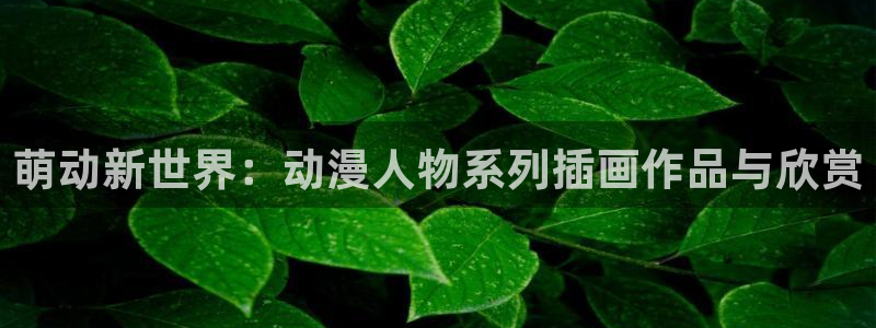 风车动漫手机官网：萌动新世界：动漫人物系列插画作品与欣赏
